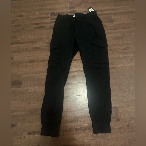 NWT black cargo pants - Picture 1 of 6